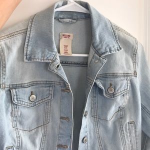 cropped denim jacket